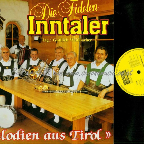 LP-- Die fidelen Inntaler --  Melodien aus Tirol  /NM