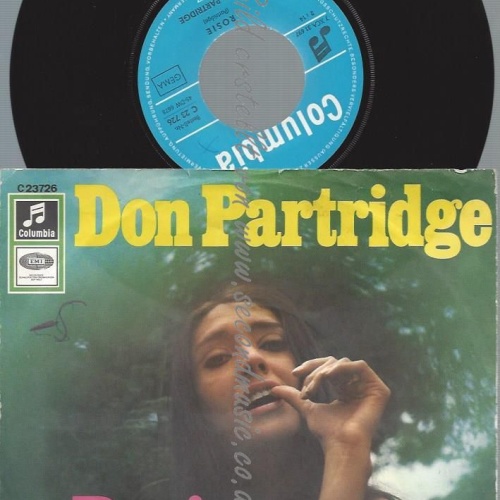 7"  Don Partridge – Rosie