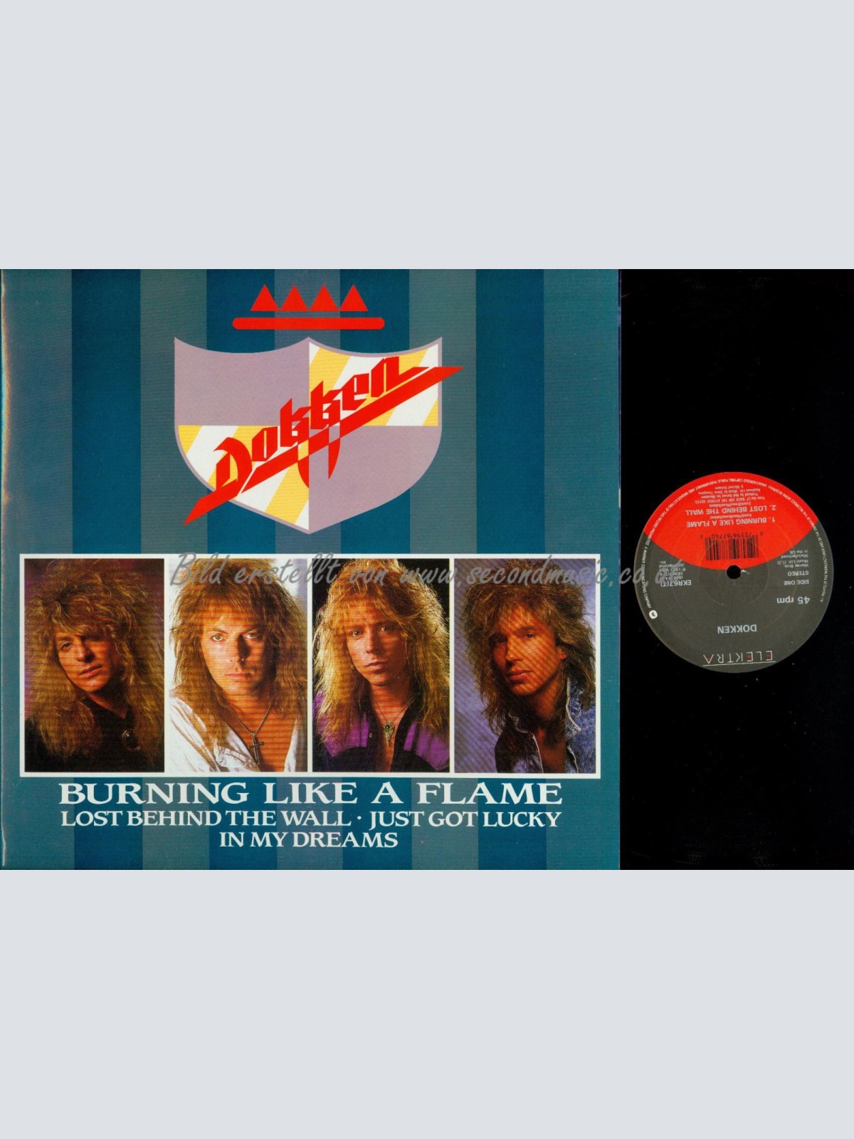 LP--DOKKEN BURNING LIKE A FLAME // FOC //