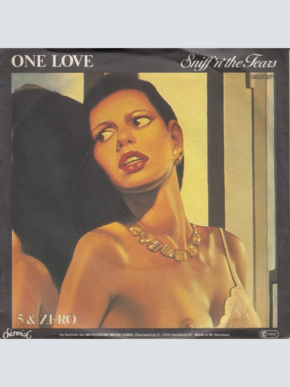 7", Single Sniff 'n' the Tears - One Love