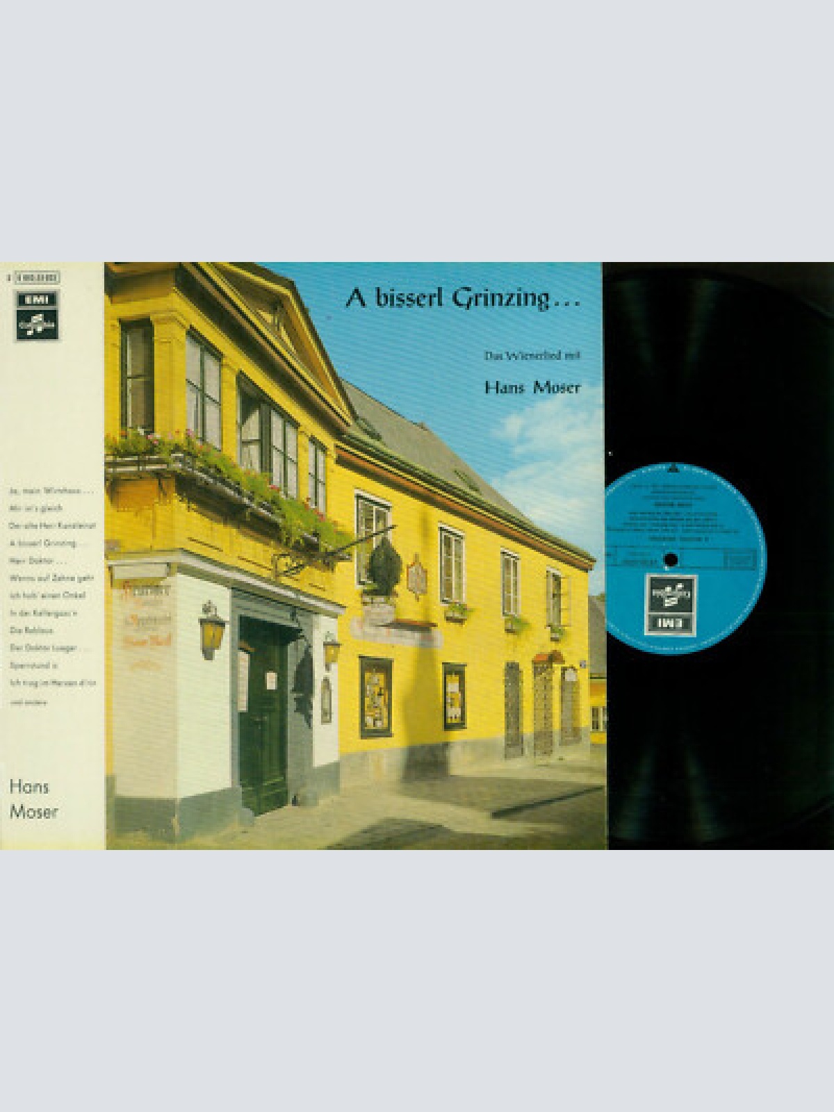 LP--Hans Moser  Abisserl Grinzing - Das Wienerlied