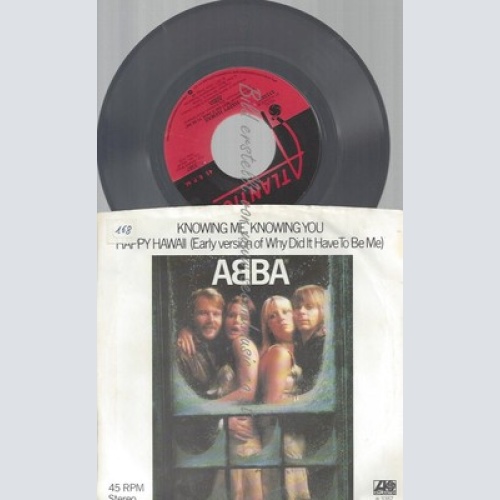 7" ABBA--KNOWING ME KNOWING YOU--ATLANTIC--3387--USA