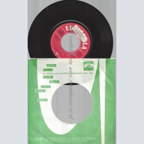 7" FRED JASPER--DIE STERNE VON RIO--UNS TRENNT KEIN LAND--MUSITERPLATTE