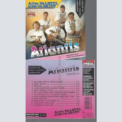 CD--ATLANTIS--ALLES PALETTI,ALLES IM GRIFF