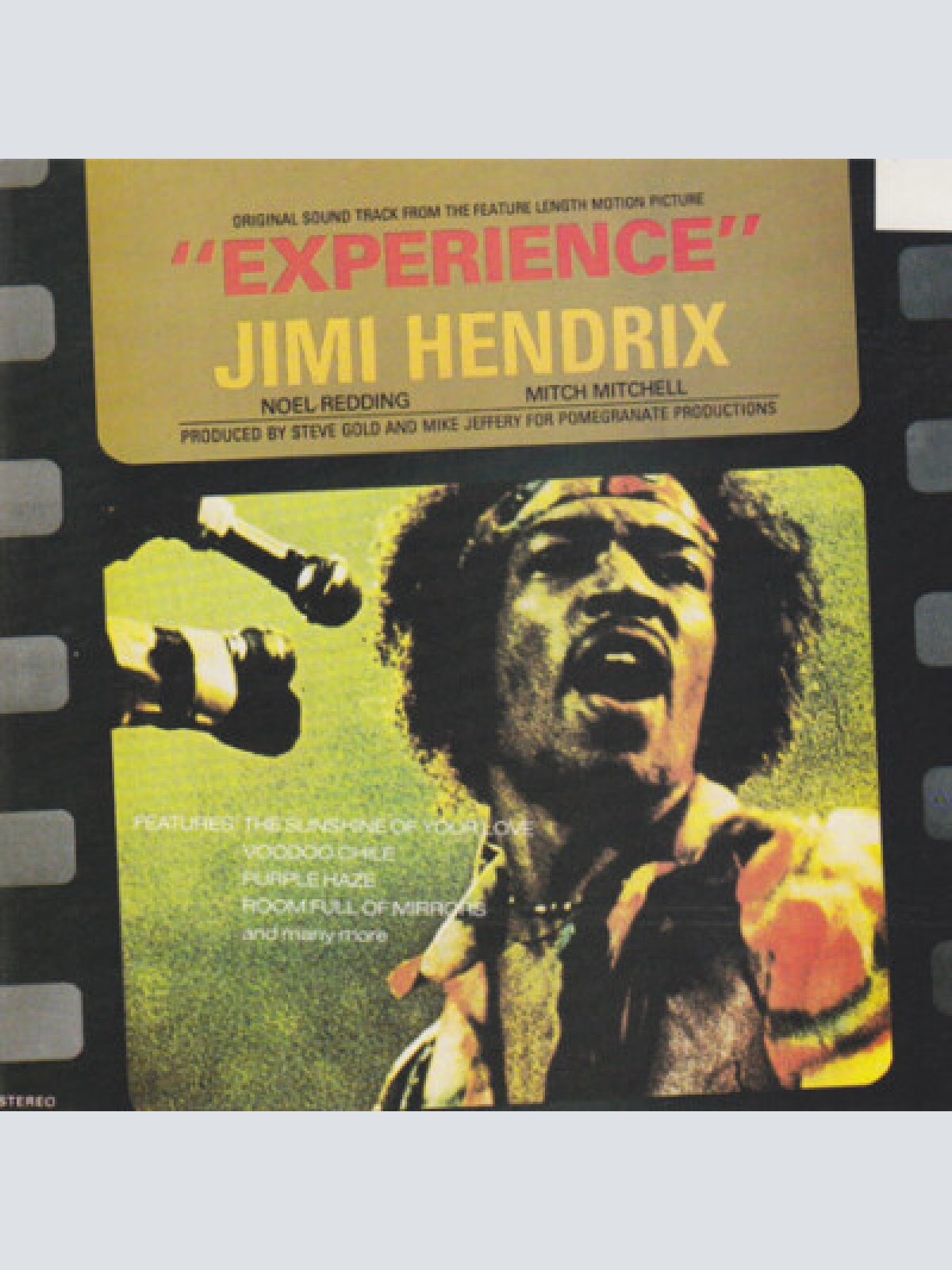 CD, Comp Jimi Hendrix - Original Sound Track From The Feature Length Motion P...