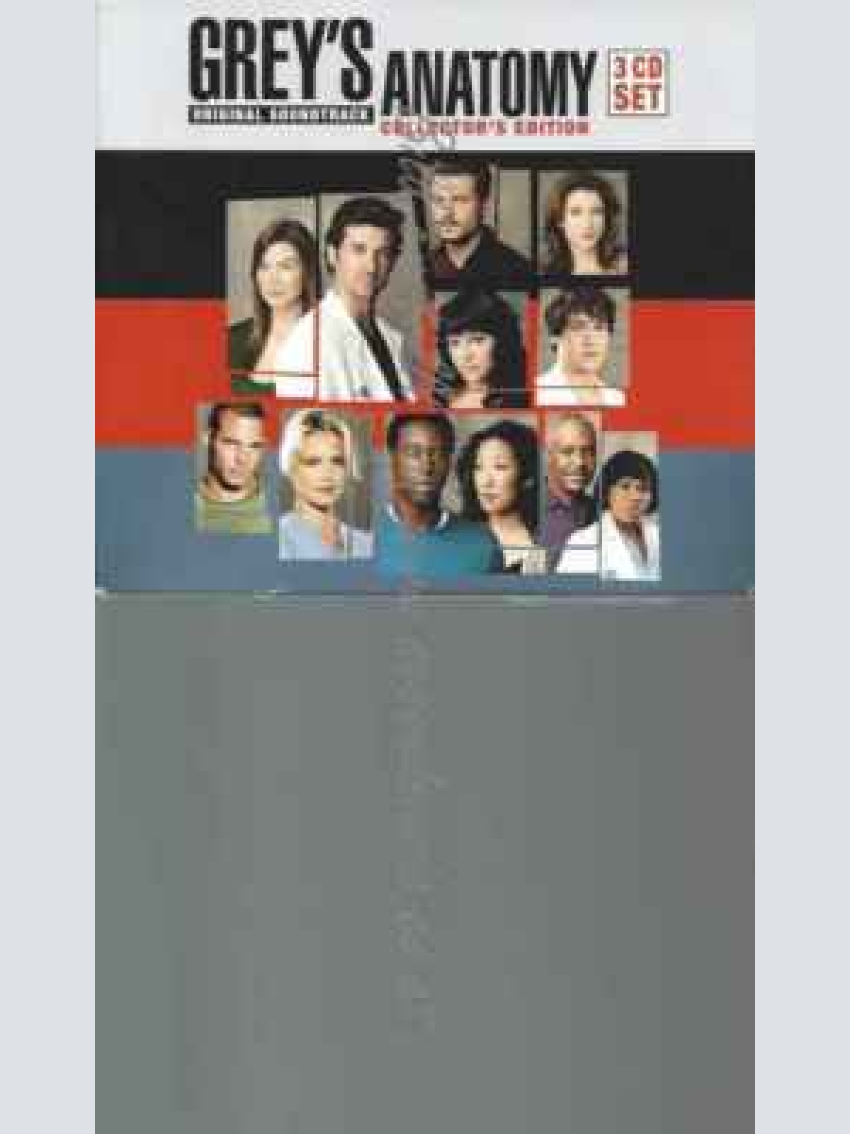 CD--OST UND VARIOUS | --GREY'S ANATOMY  3 CDs