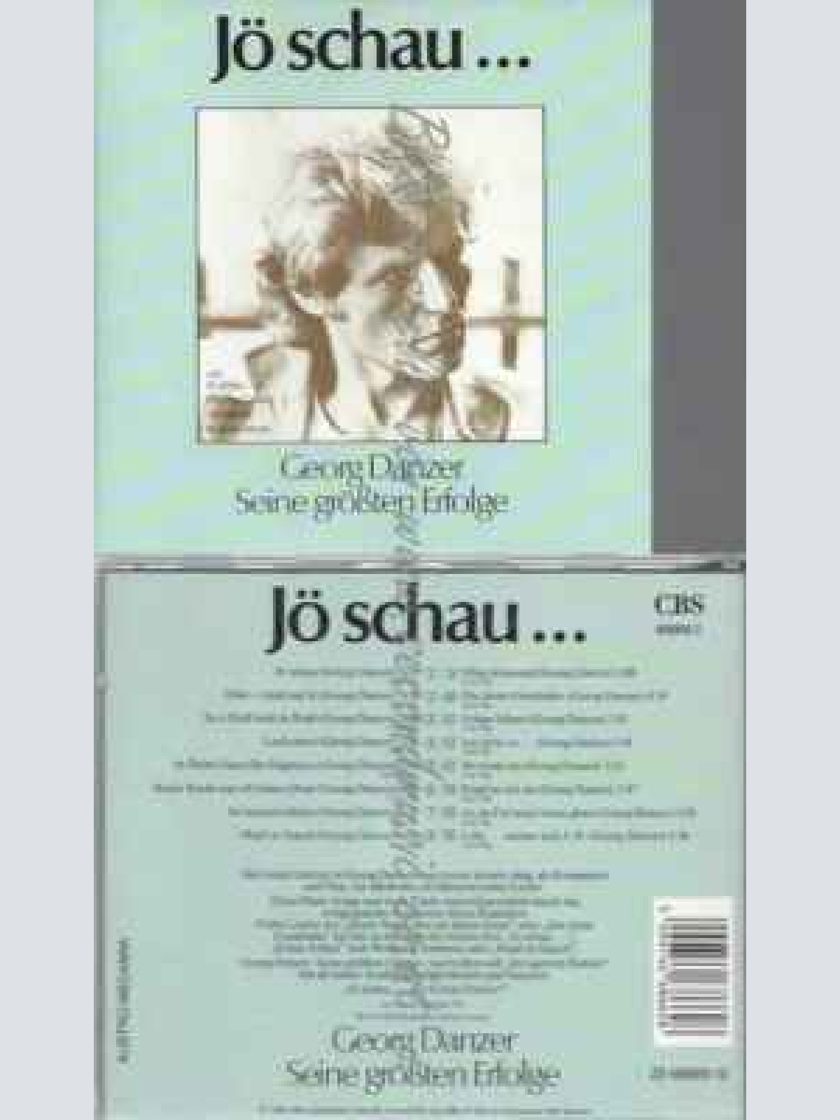 CD--GEORG DANZER | --JÖ SCHAU... SEINE GRÖßTEN ERFOLGE