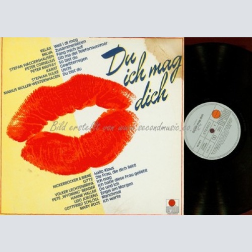 LP--DU ICH MAG DICH--NICKERBOCKER--MILVA-CORNELIUS--HALLER