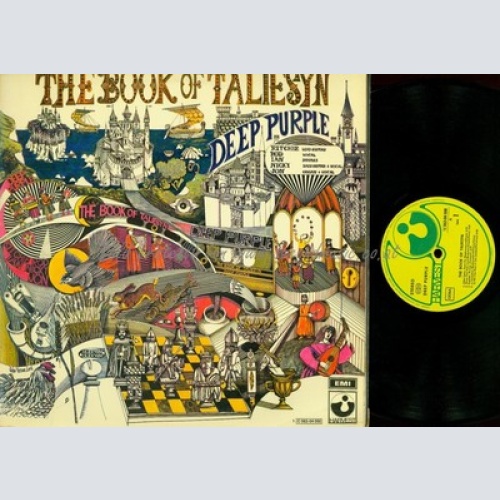 LP--DEEP PURPLE--THE BOOK OF TALIESYN--FOC--1968--HARVEST--1C06204000