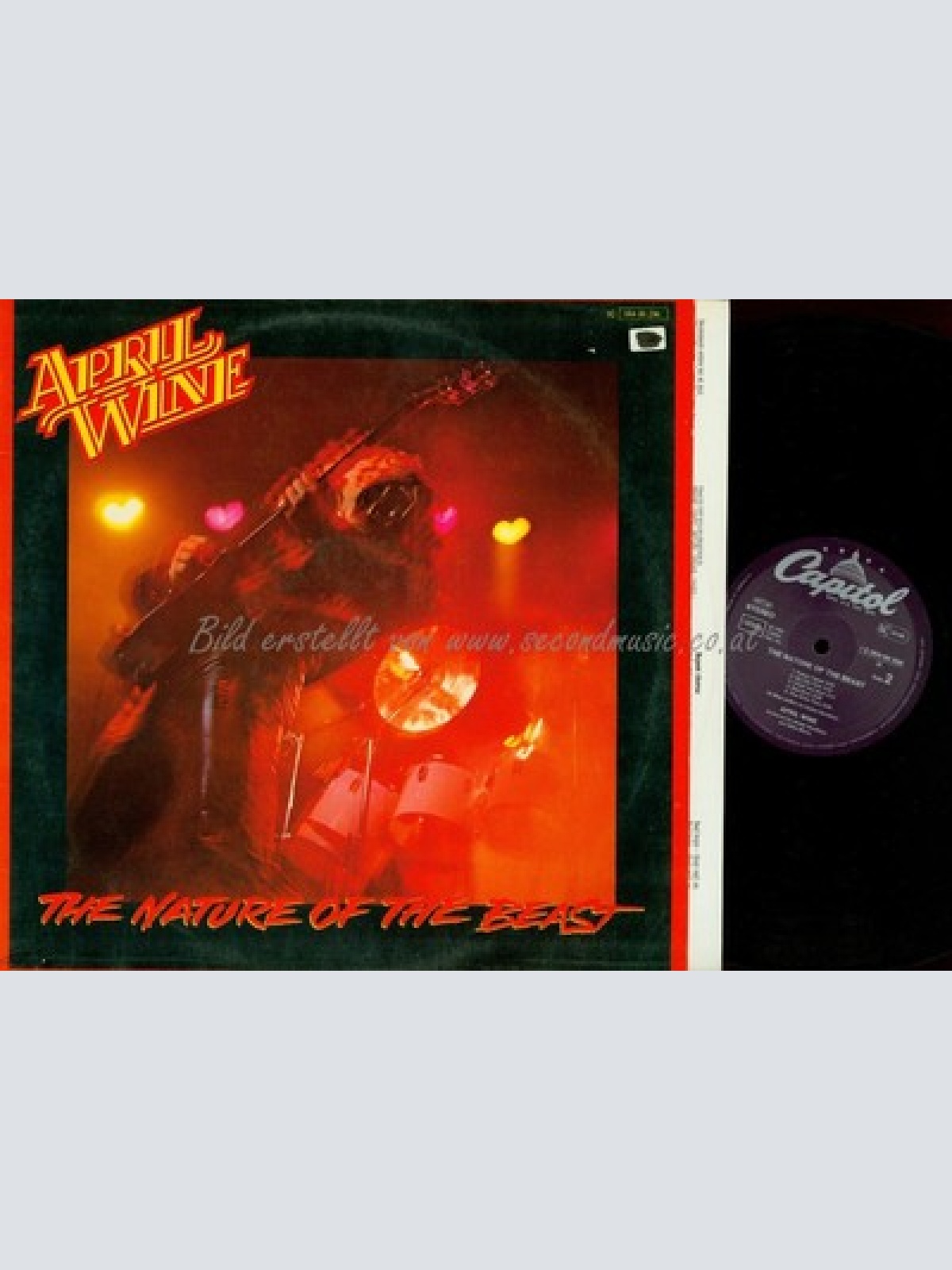 LP--APRIL WINE--THE NATURE OF THE BEAST--