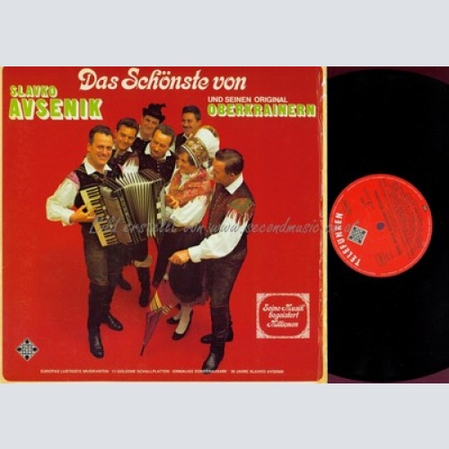 LP--SLAVKO AVSENIK UND SEINE OBERKRAINER-DAS SCHÖNSTE VON--FOC