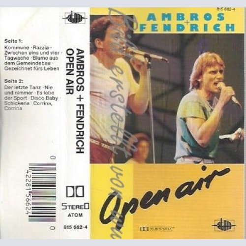 MC--WOLFGANG AMBROS & FENDRICH--OPEN AIR--ATOM CLUB