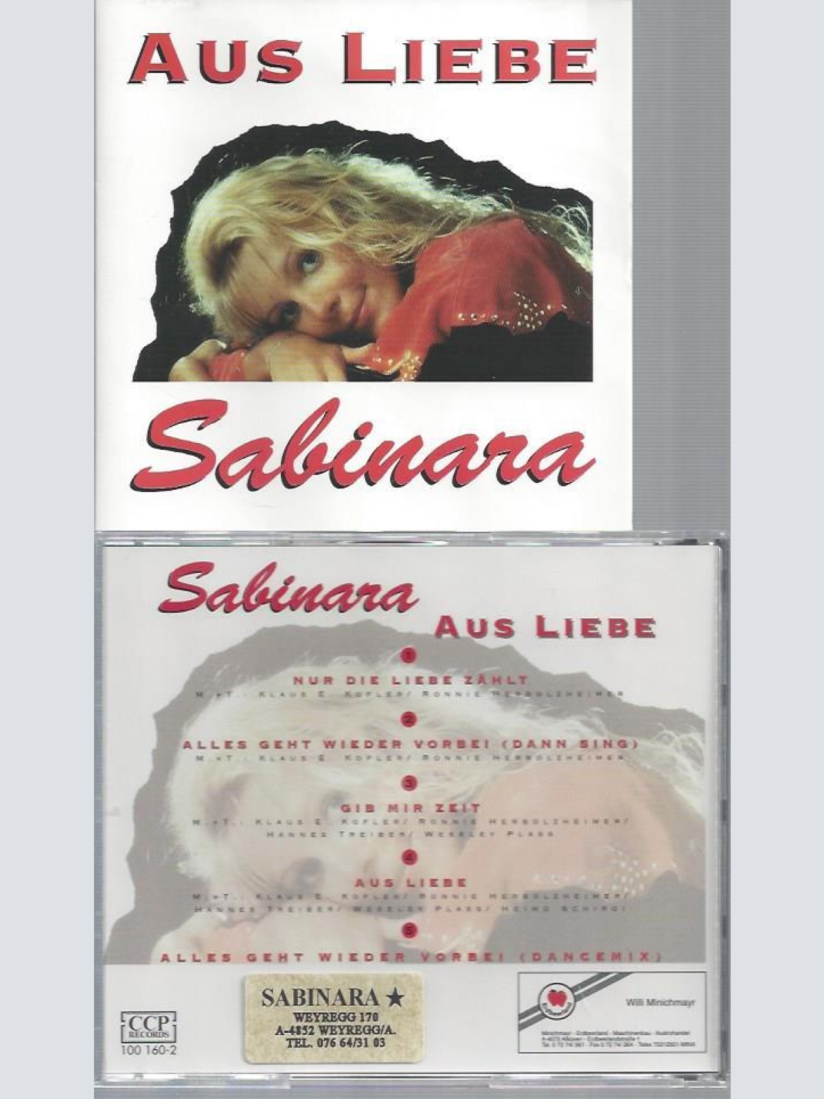 CD--AUS LIEBE SABINARA