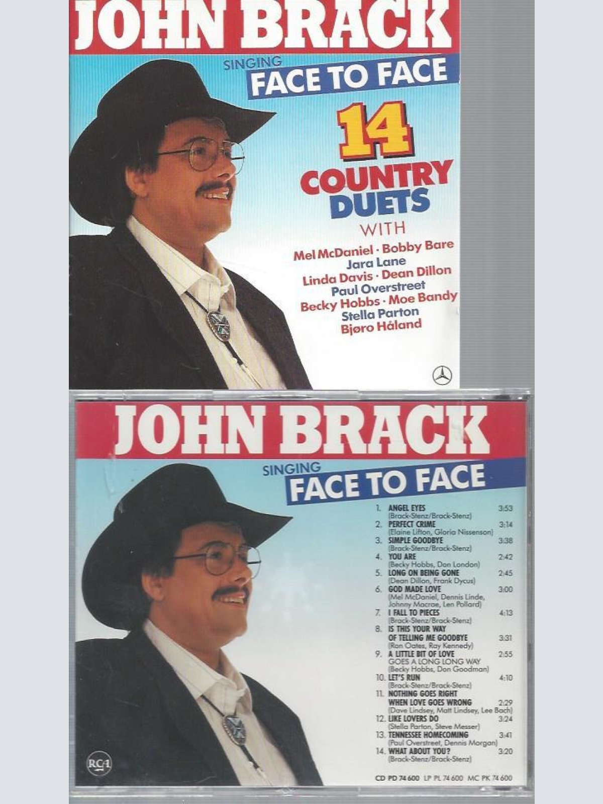 CD--JOHN BRACK 14 COUNTRY DUETS
