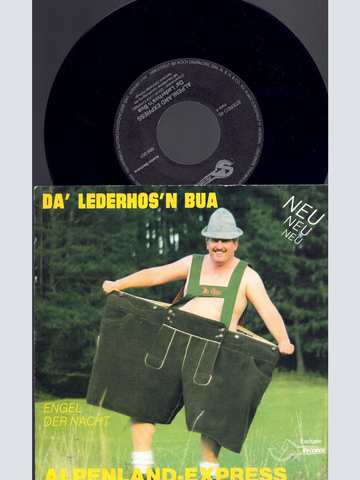 7" Alpenland Express Da Lerderhosn Bua