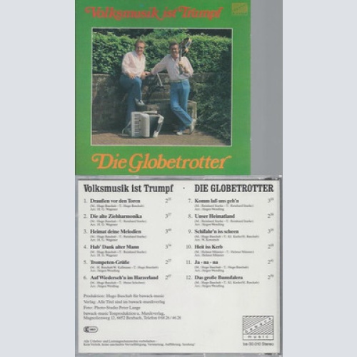 CD-DIE GLOBETROTTER VOLKSMUSIK IST TRUMPF