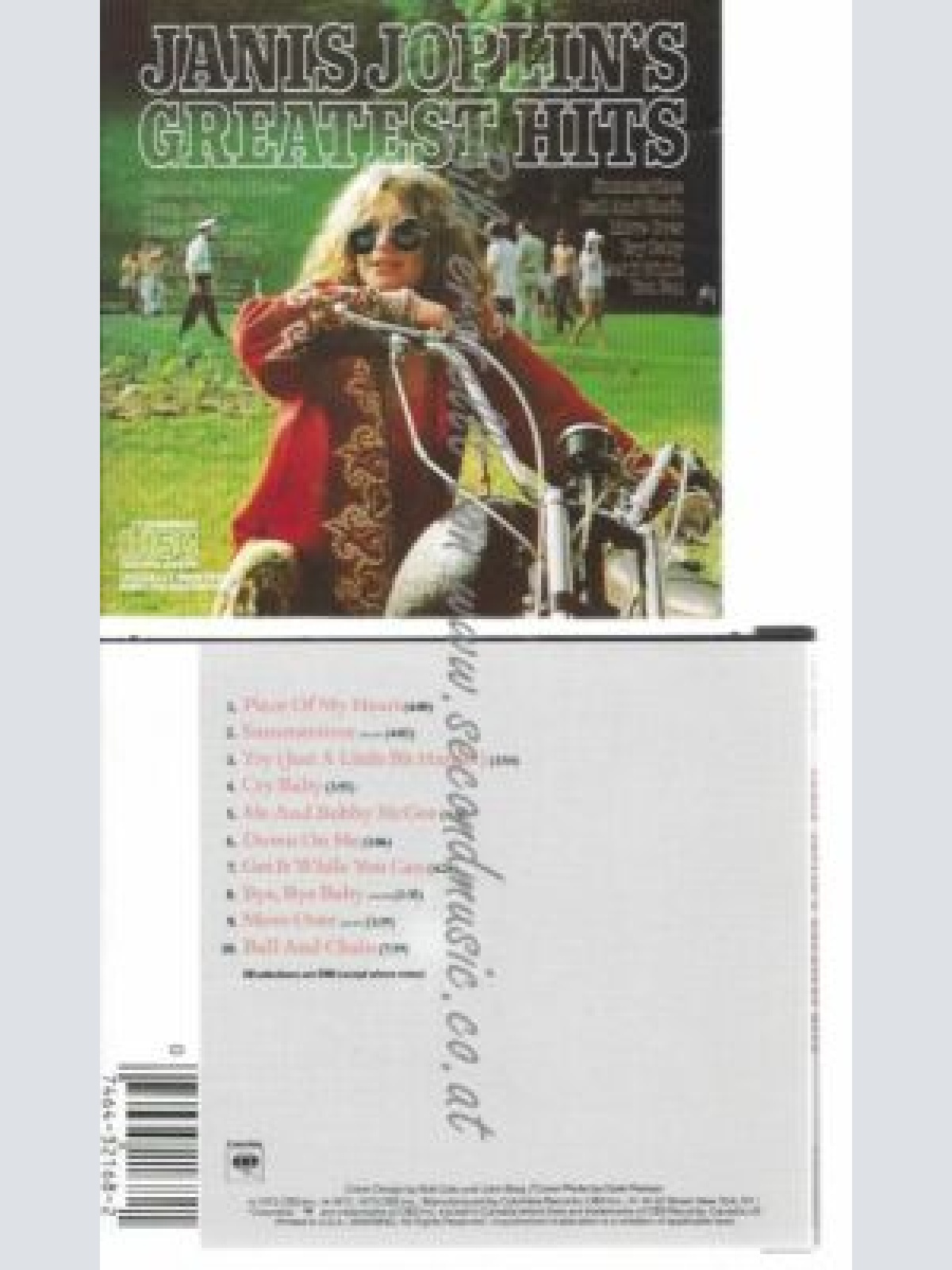CD--JANIS JOPLIN--GREATEST HITS