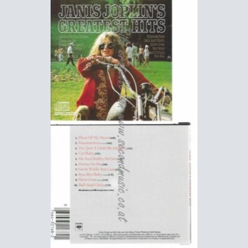 CD--JANIS JOPLIN--GREATEST HITS