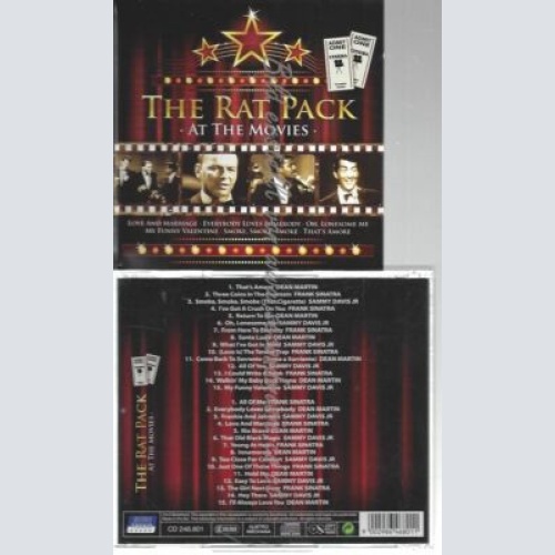 CD--VARIOUS--THE RAT PACK-AT THE MOVIES