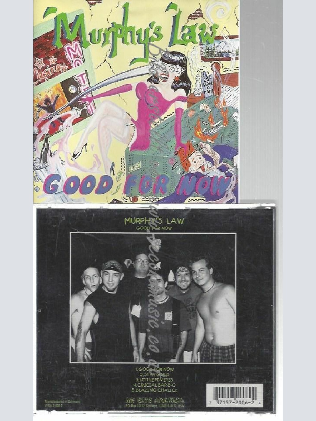 CD--MURPHY'S LAW--GOOD FOR NOW