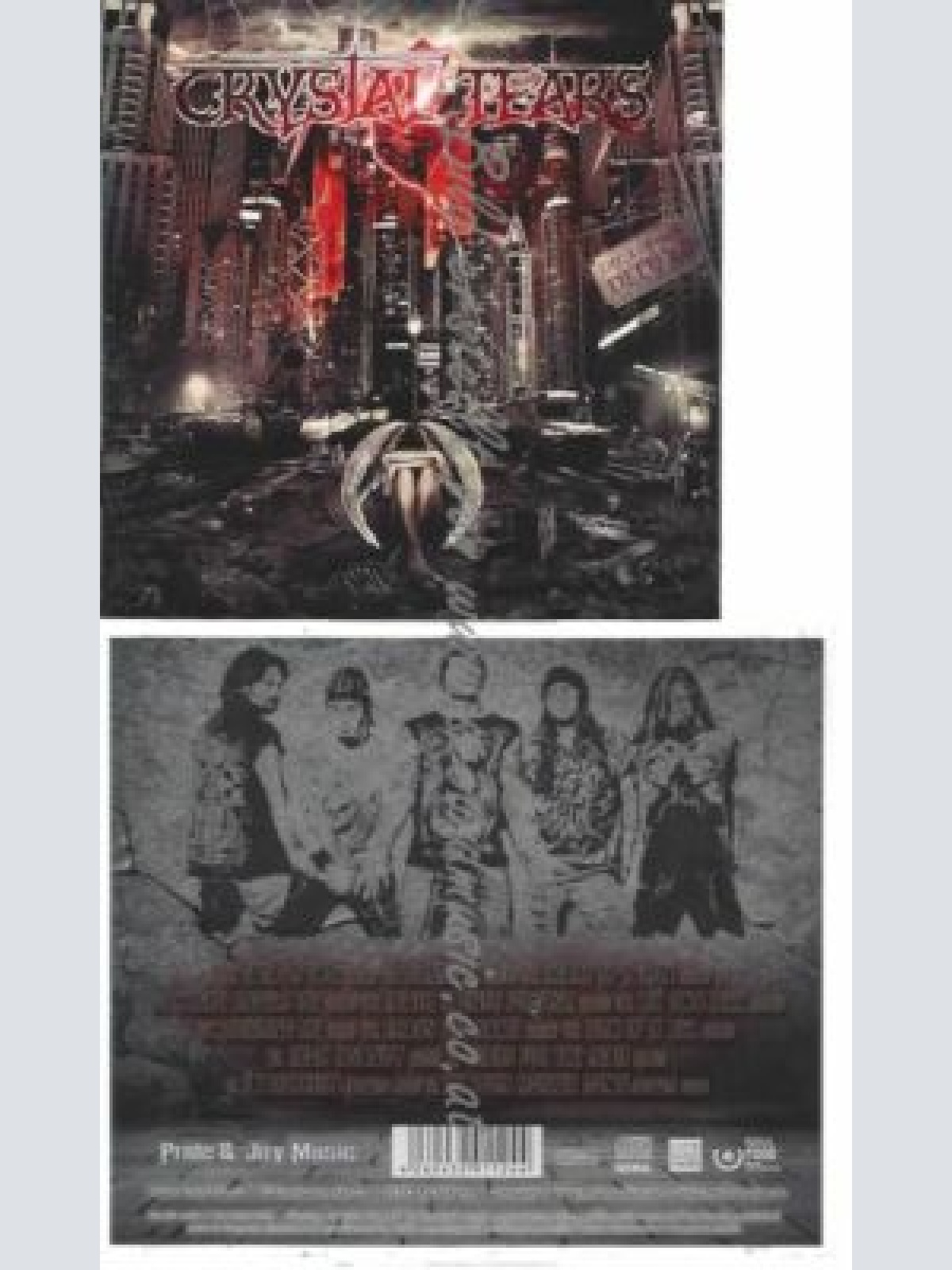 CD--CRYSTAL TEARS | --DECADENCE DELUXE