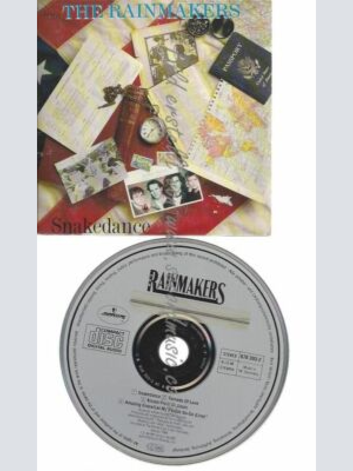 CD---/ RAINMAKERS--SNAKEDANCE - TRACKS,