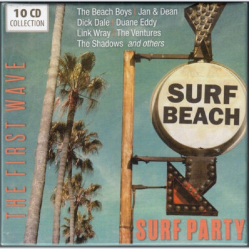 10xCD, Comp + Box Various - Surf Party - The First Wave
