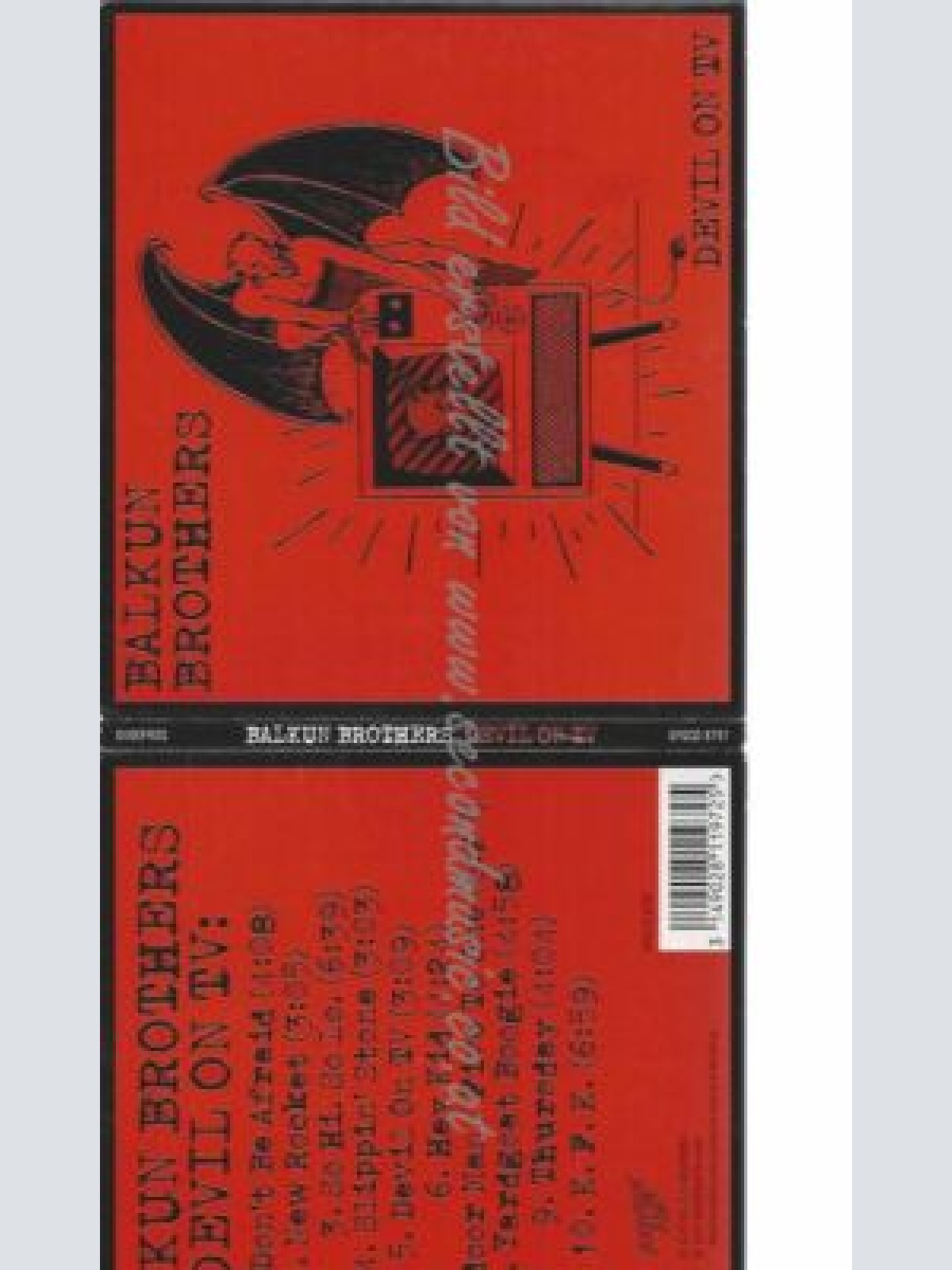 CD--BALKUN BROTHERS | --DEVIL ON TV-DIGI-