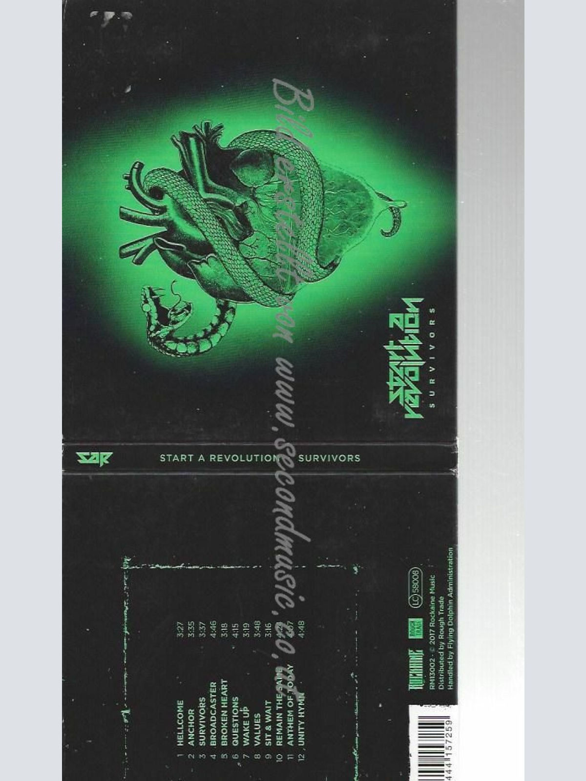 CD--START A REVOLUTION--SURVIVORS