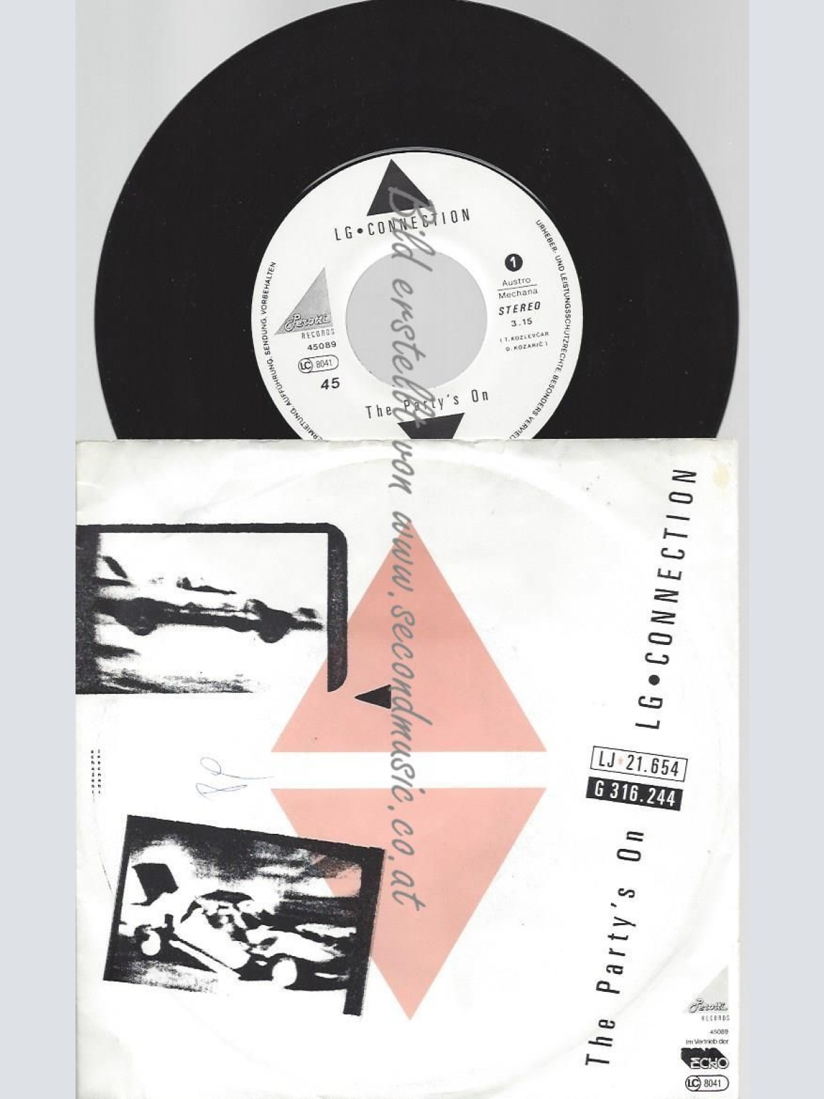 7" THE PARTY'S ON LG CONNECTION