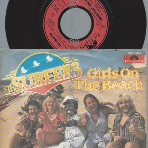 7"   The Surfers  Girls On The Beach