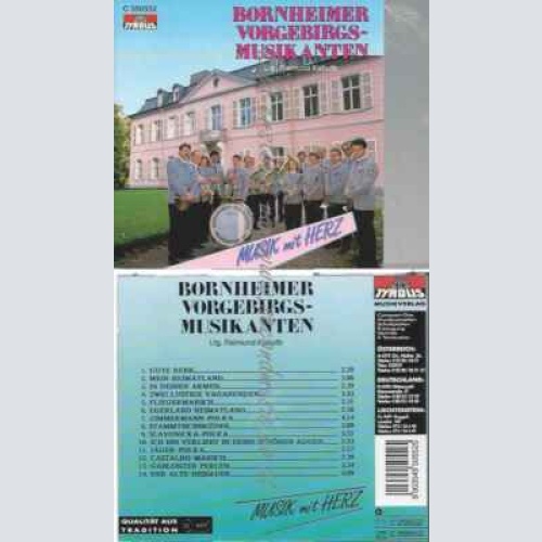 CD--BORNHEIMER VORGEBIRGS-MUSIKANTEN | --MUSIK MIT HERZ