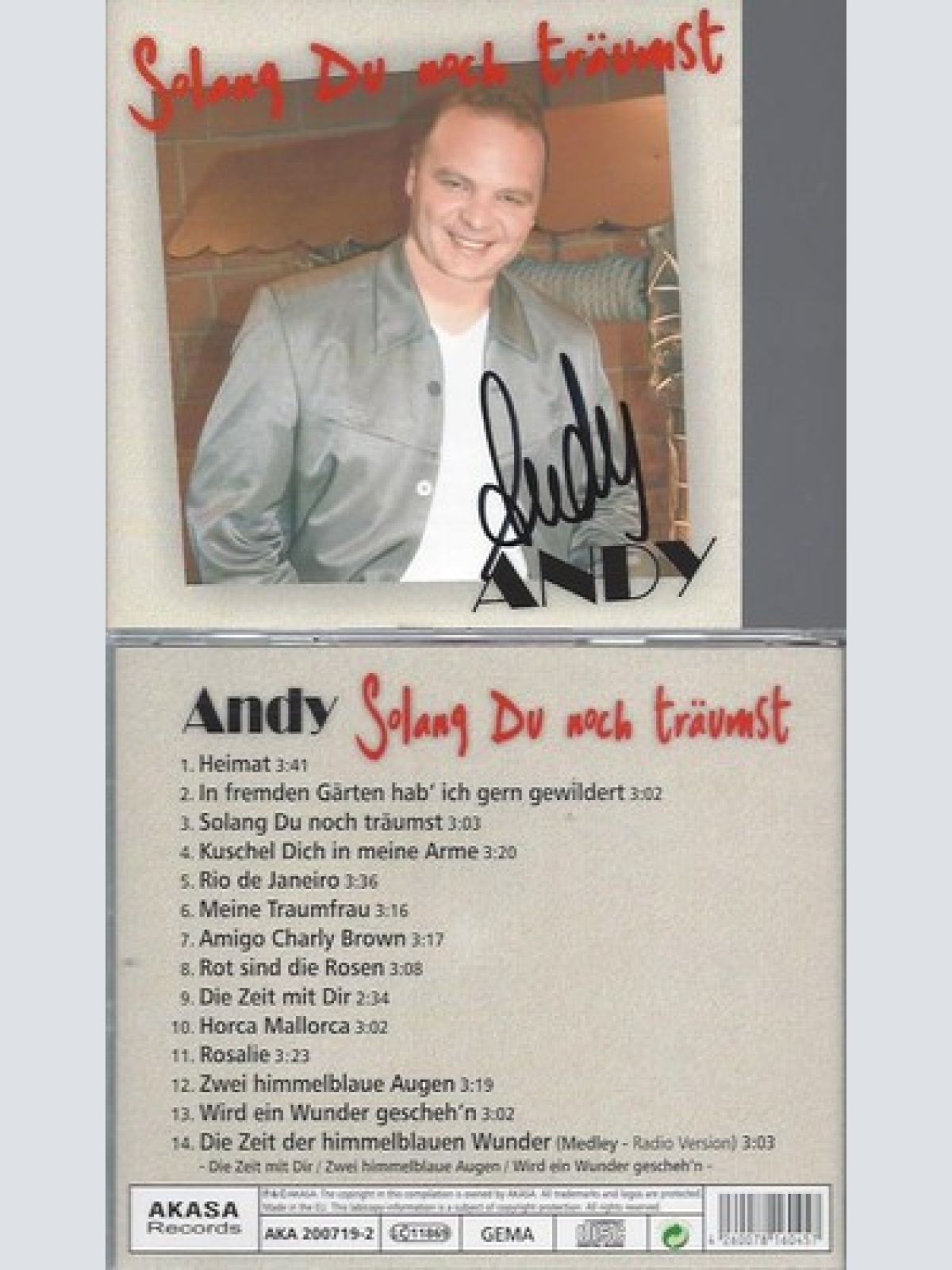 CD    Andy --- Solang Du noch träumst