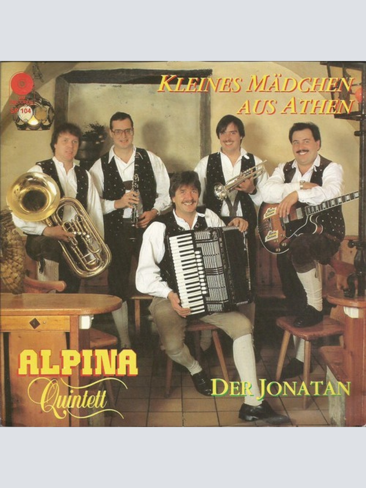 7", Single Alpina Quintett - Der Jonatan