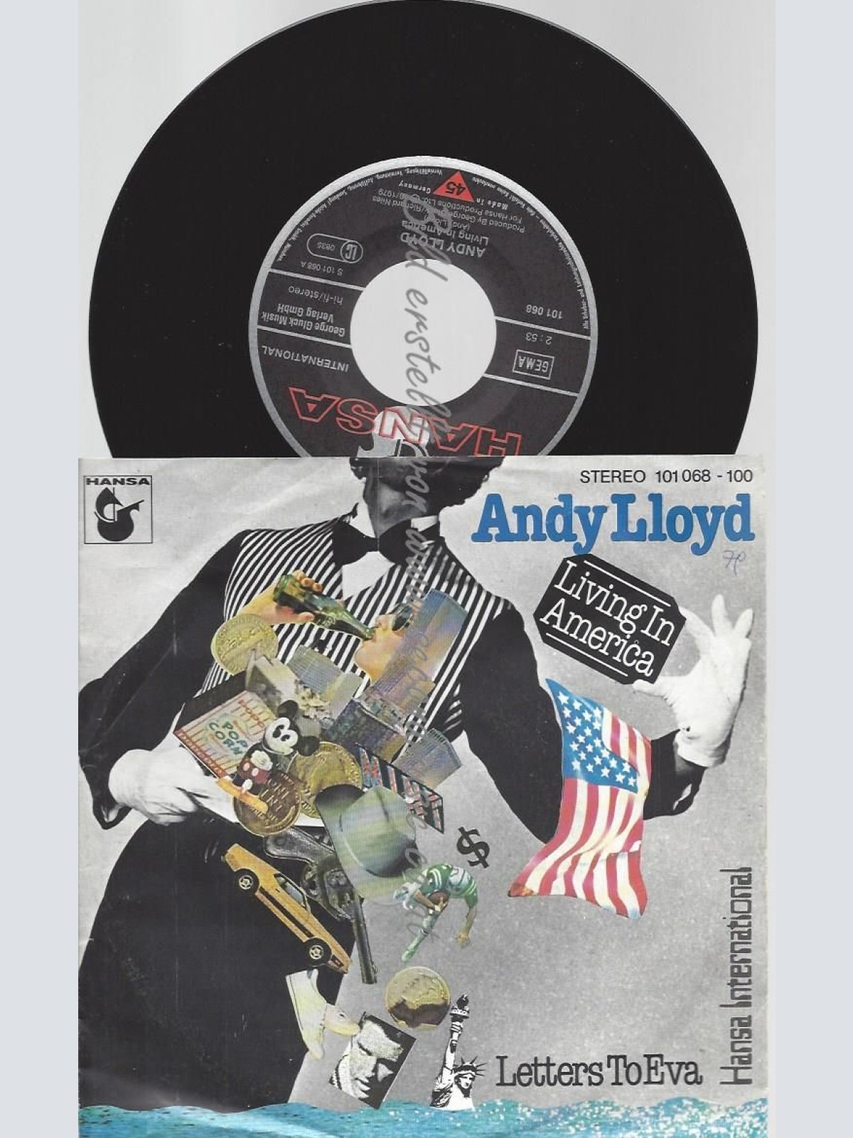 7"   Andy Lloyd – Living In America