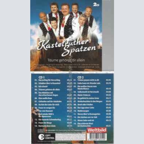 CD--KASTELRUTHER SPATZEN--TRÄUME GEHÖREN DIR ALLEIN