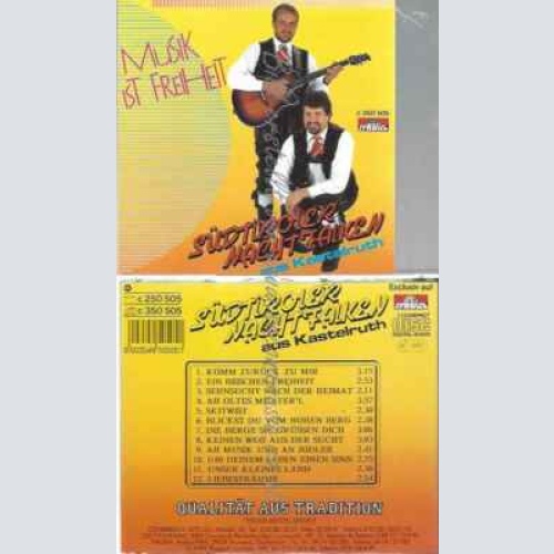 CD--SÜDTIROLER NACHTFALKEN | --MUSIK IST FREIHEIT