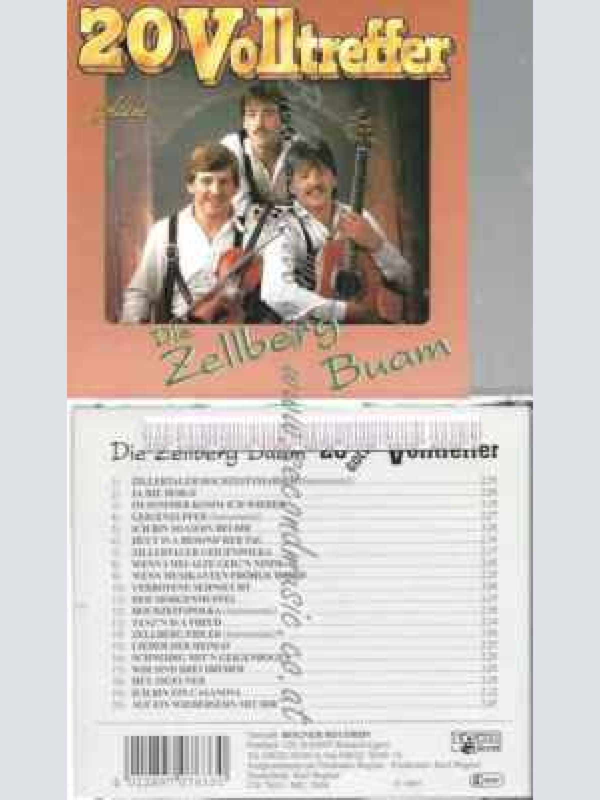 CD--ZELLBERG BUAM--20  GOLDENE VOLLTREFFER