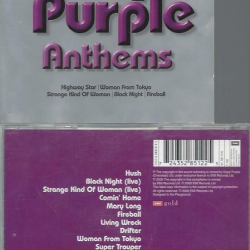 CD--Deep Purple – Anthems