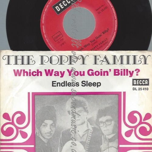 7"  The Poppy Family – Which Way You Goin' Billy