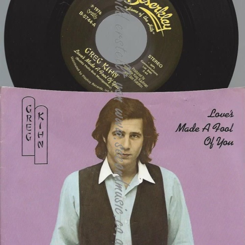 7"  Greg Kihn – Love's Made A Fool Of You