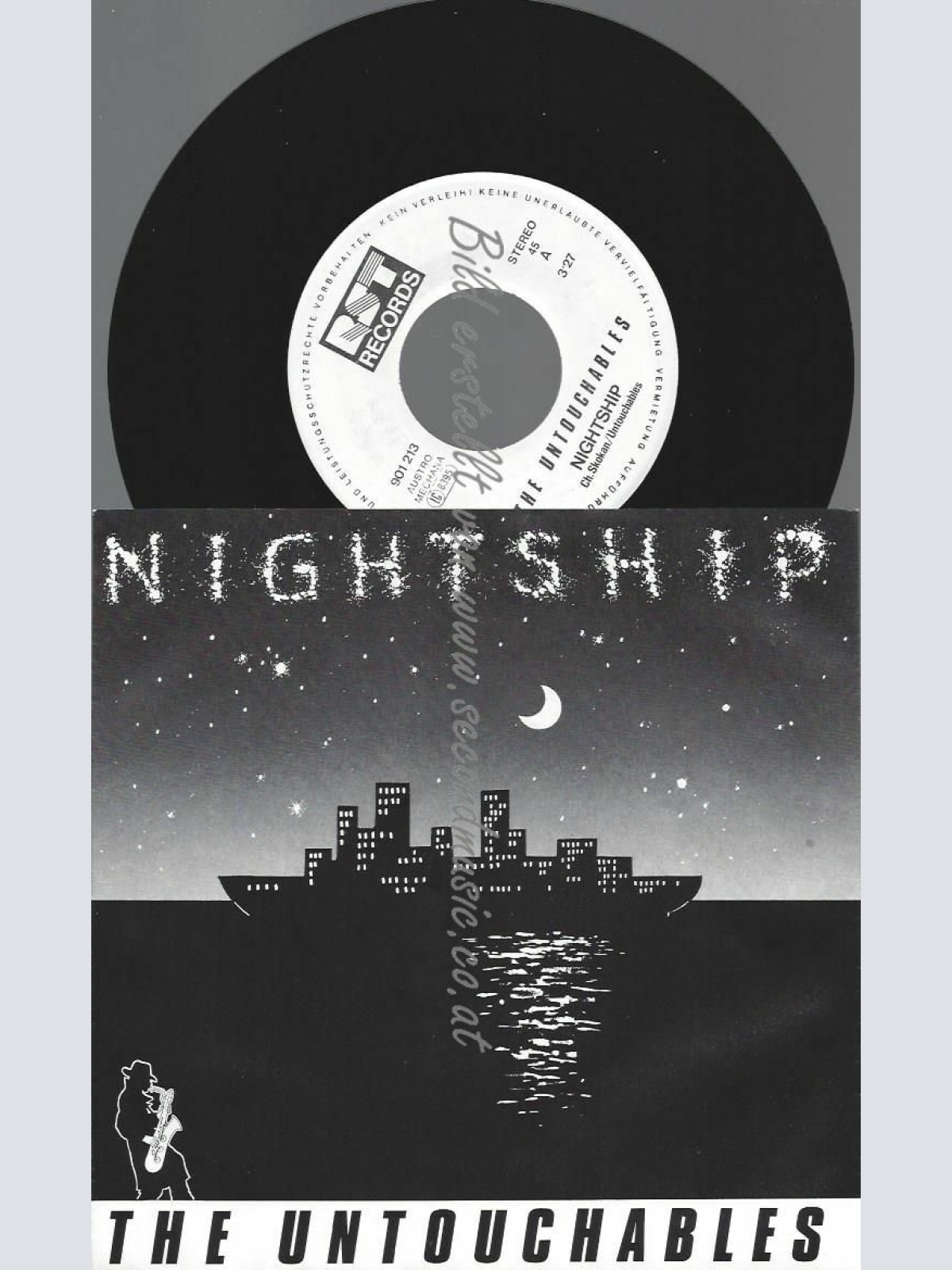 7" THE UNTOUCHABLES NIGHTSHIP  // NM