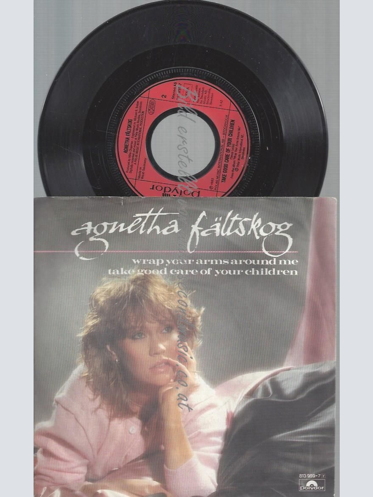 7"  AGNETHA FÄLTSKOG  WRAP YOUR ARMS ARAOUND ME