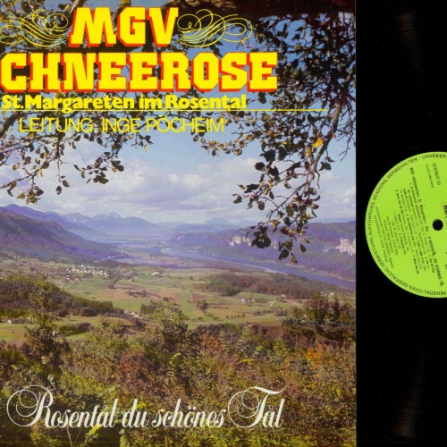 LP--MGV Schneerose   – O Rosental Du Schönes Tal   / VM Records   //NM
