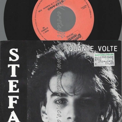 7" Stefano Gualano – Quante Volte -- Io e Lei // NM