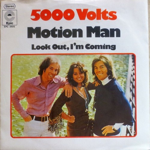 7", Single, Promo 5000 Volts - Motion Man