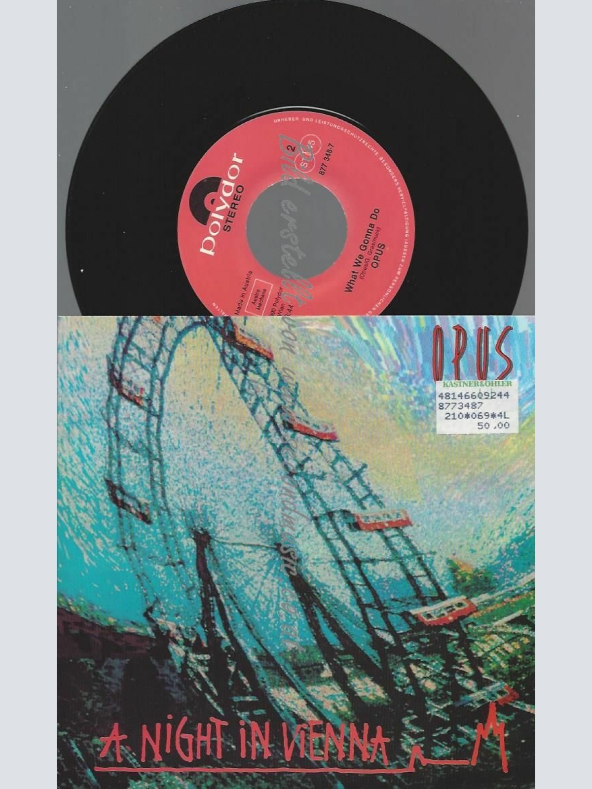 7" OPUS A NIGHT IN VIENNA  // NM