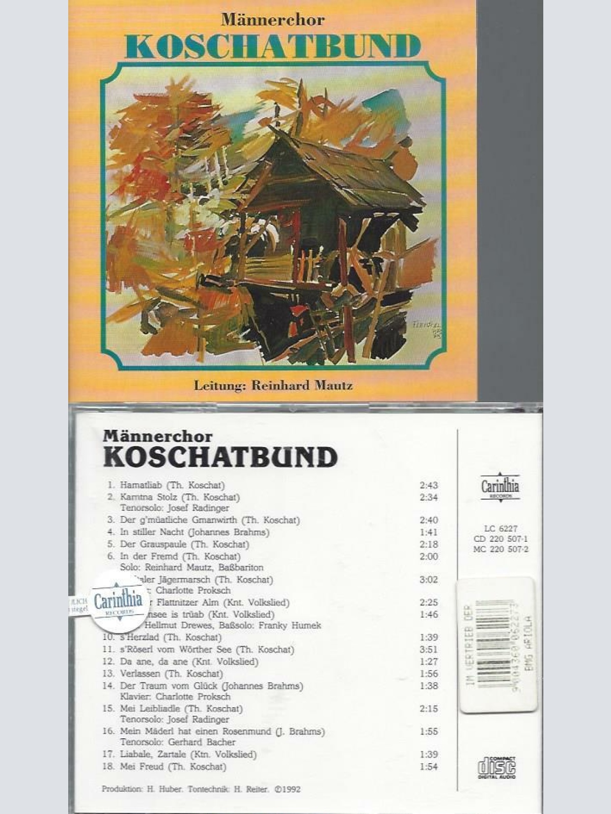 CD--Männerchor Koschatbund
