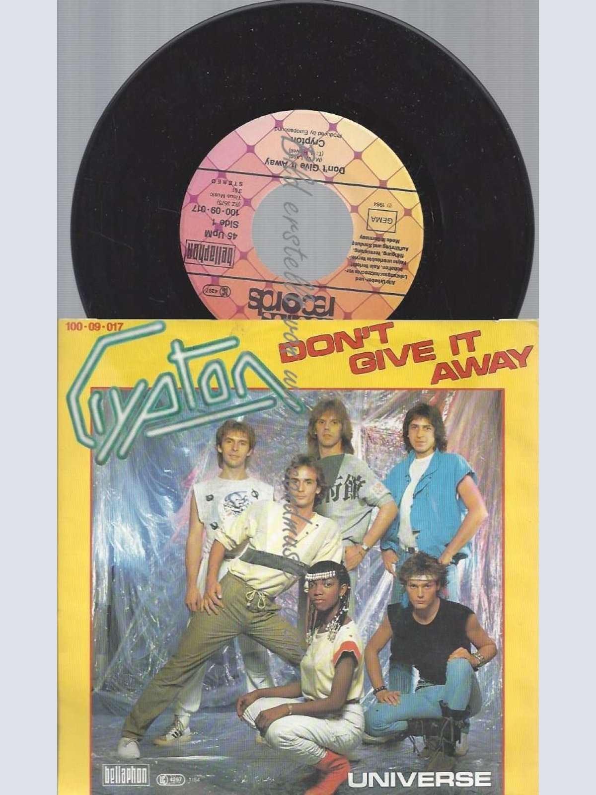 7"    Crypton  Don't Give It Away