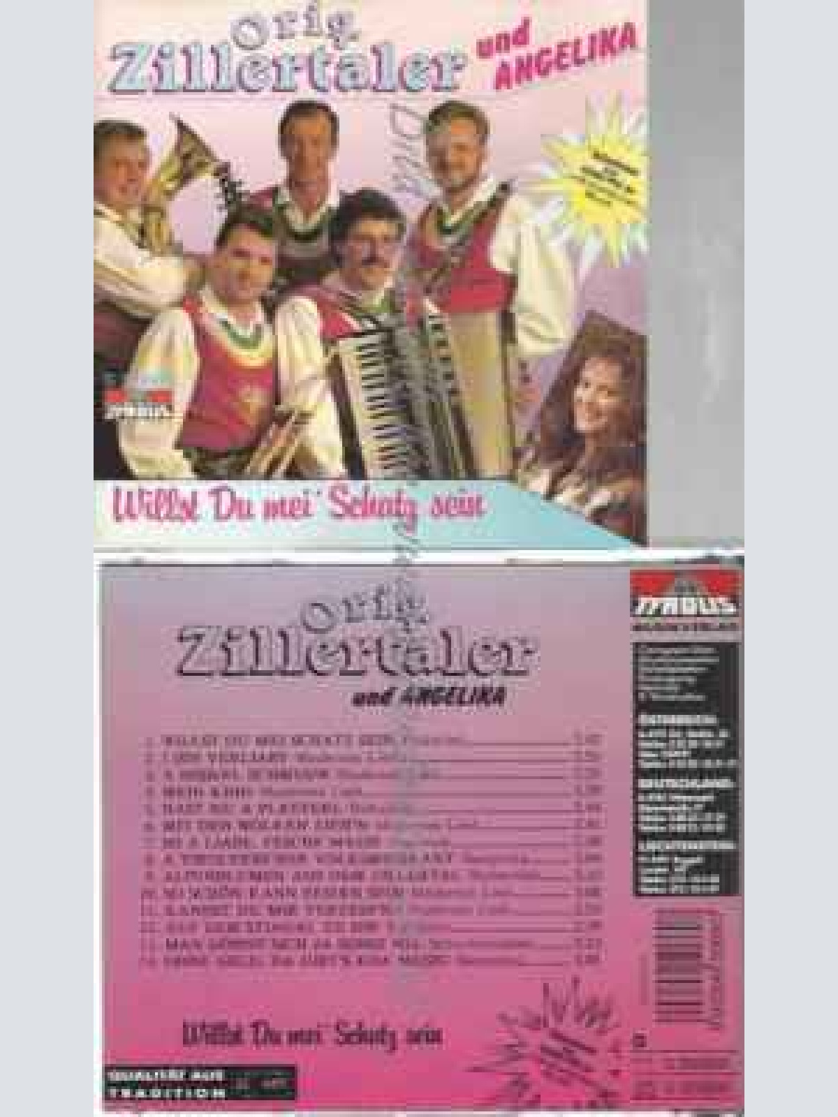 CD--ZILLERTALER,ORIG. | --WILLST DU MEI SCHATZ SEIN